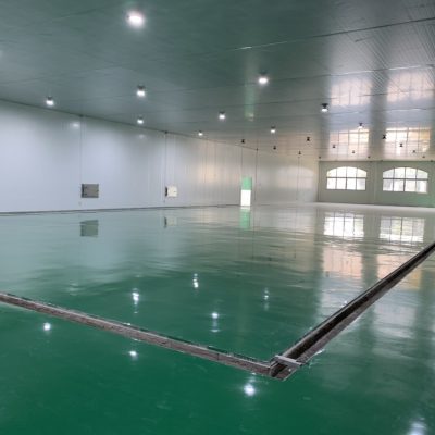THI CÔNG SÀN EPOXY VÀ LIQUID HARDENER NHÀ XƯỞNG PINNOW